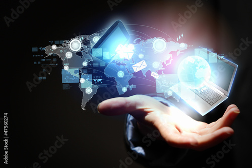 Photo: Touch screen computer device Touch screen computer device