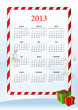 Vector: Vector illustration of European calendar 2013 Vector illustration of European calendar 2013