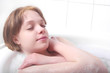 Photo: girl in bath girl in bath