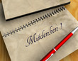 3D Notizblock - Mitdenken