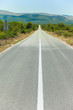 A straight road