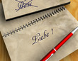 3D Notizblock - Hass - Liebe