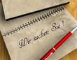3D Notizblock - Wir suchen Sie!