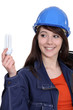 Female electrician