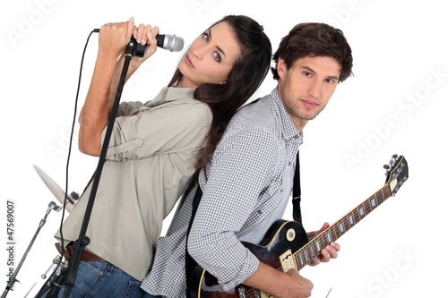Photo: Rock band Rock band
