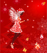 Christmas fairy for your design