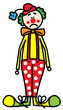 Trauriger Clown