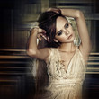 Retro fashion portrait