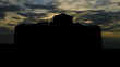 Moldova Soroca fort golden sunset