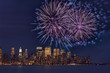 New York, Manhattan, Feuerwerk, Silvester