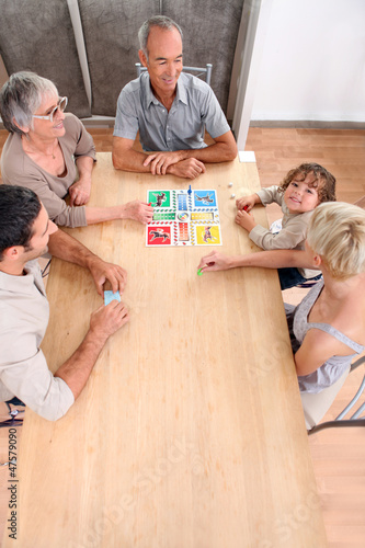 Photo: Family board game Family board game