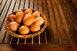 Foto: Eggs in a basket Eggs in a basket