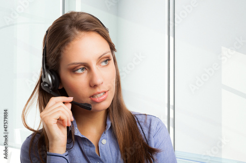Photo: Customer representative Customer representative