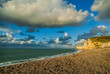 etretat beach in normandie france