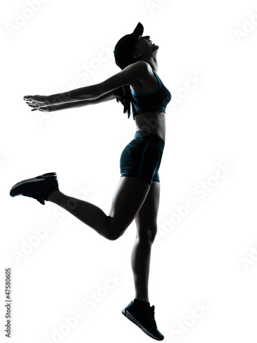 Photo: woman runner jogger woman runner jogger