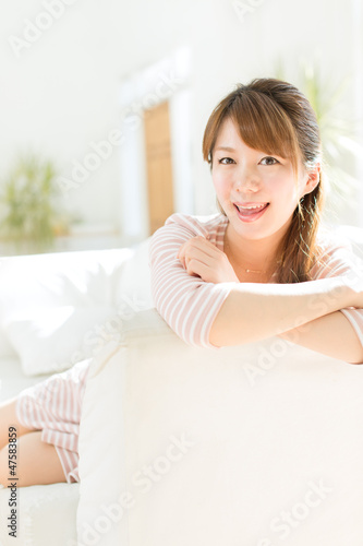 Photo: 爽やかな女性 爽やかな女性