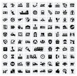 logistic and shipping icons