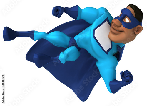 Illustration: Fun superhero Fun superhero