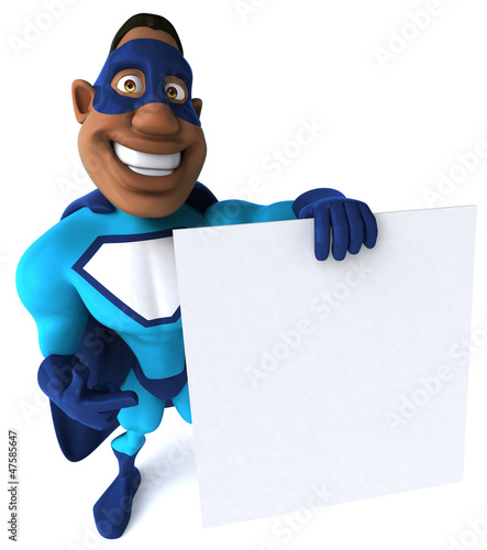 Illustration: Fun superhero Fun superhero
