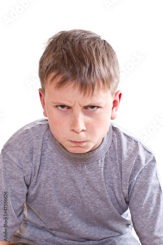 Photo: angry boy angry boy