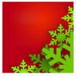 Snowflake Christmas background
