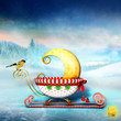Illustration: new moon new moon