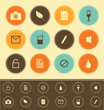 web icons collection  - vintage set