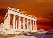 Parthenon temple on the Athenian Acropolis, Greece