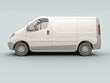 White commercial van