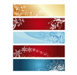 Vector: Bannière de Noël Bannière de Noël