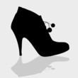 Vector: shoes for women with details shoes for women with details
