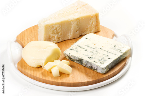 Photo: Various types of cheese Various types of cheese
