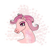 Illustration: Vector Illustration of beautiful pony Vector Illustration of beautiful pony