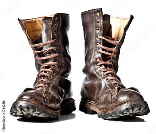 Photo: combat boots combat boots