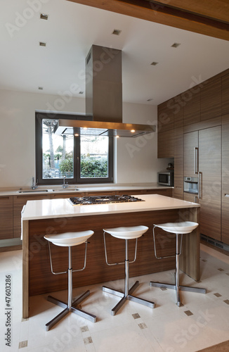 Photo: beautiful apartment, interior, kitchen beautiful apartment, interior, kitchen
