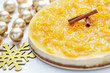 cheesecake with oranges