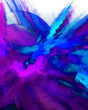 일러스트(JPEG):Moderne Kunst - Hintergrund Blau Violett Moderne Kunst - Hintergrund Blau Violett