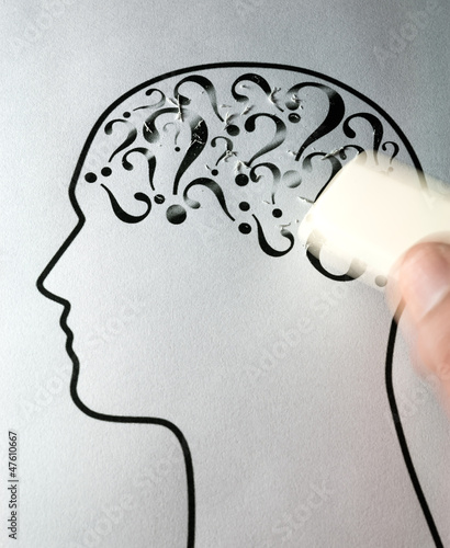 Photo: Erasing Question Marks Erasing Question Marks