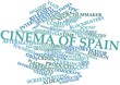 Word cloud for Cinema of Spain