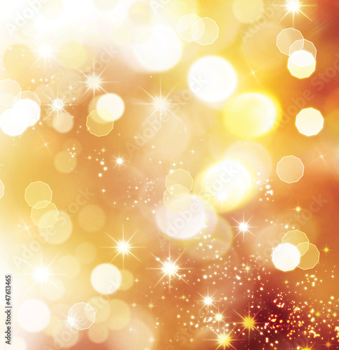 Illustration: Christmas Holiday Golden Abstract Background Christmas Holiday Golden Abstract Background