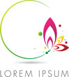 Floral Logo Template