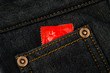 Photo: Condom in the pocket of a jeans Condom in the pocket of a jeans