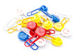 smiling face paper clips