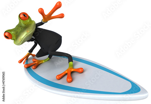 Illustration: Green frog Green frog