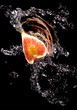 Figs in a spray of water