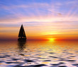 Sailing to the sunset