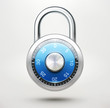Combination pad lock