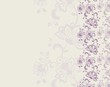 wedding template design, paisley floral pattern , India