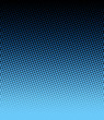 blue halftone