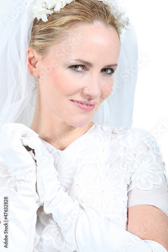 Photo: Bride in white Bride in white